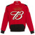 2025 Dale Earnhardt Jr JH Design NASCAR Budweiser Red Full-Snap Jacket