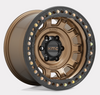 KMC Wheels KM236 Tank Beadlock 17x9 in Matte Bronze