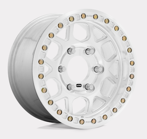 KMC KM44479080512N KM444 Mesa Forged Beadlock 17x9 8x6.5 Machined
