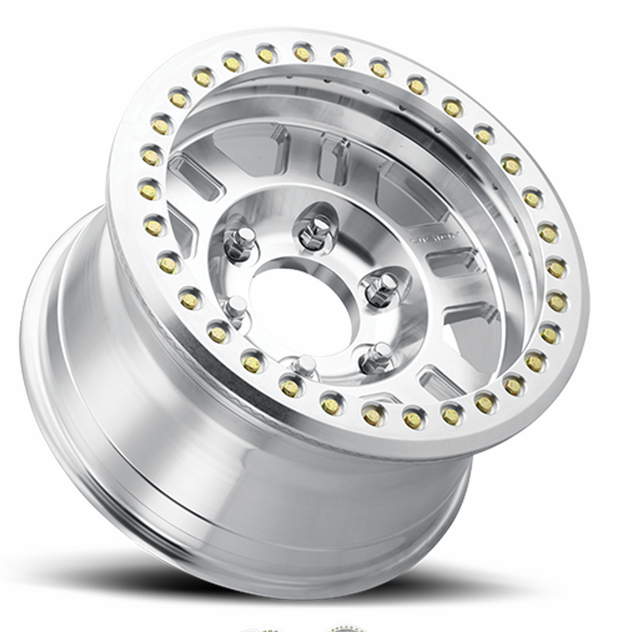 Vision Wheel 398 Manx Beadlock 17x8.5 in Machined