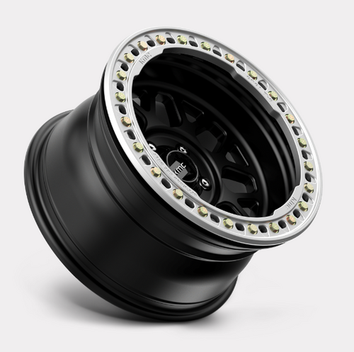 KMC Wheels KM235 Grenade Crawl Beadlock 20x10 in Satin Black