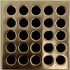Ebbe Drain Grate - Brushed Bronze