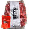 Clips: 1/8" joint, 1/8"-1/2" Tile, Bag of 250 pcs