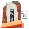 Wedges: One size fits all, Bag of 250 pcs