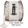 300 Clip 1/32"" joint size (1/8"" to 5/8"" tile thickness)