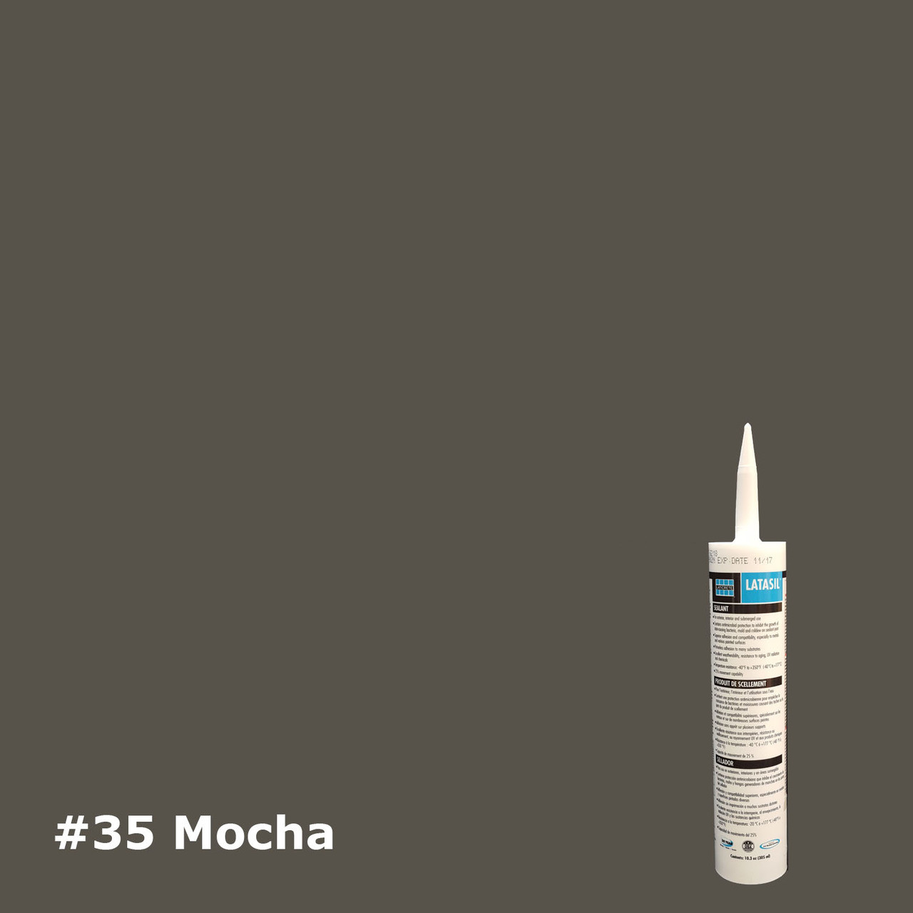 Latasil Caulk #35 Mocha 10.3oz