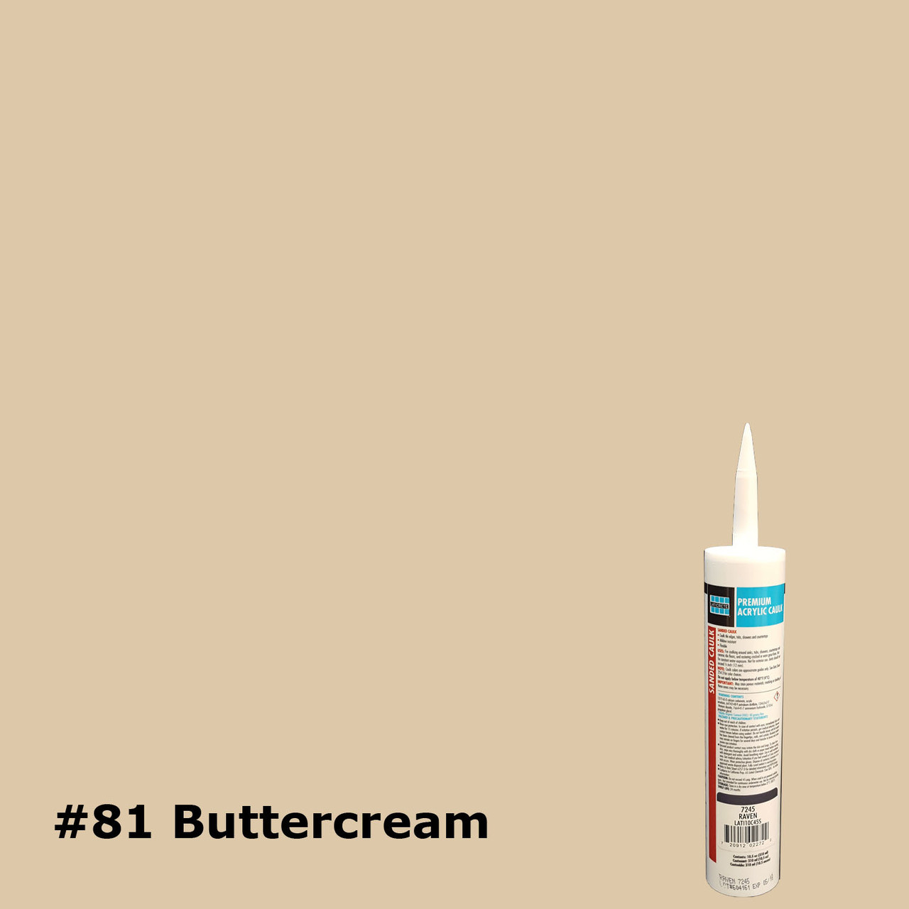 Sanded Caulk #81 Butter Cream 10.5oz