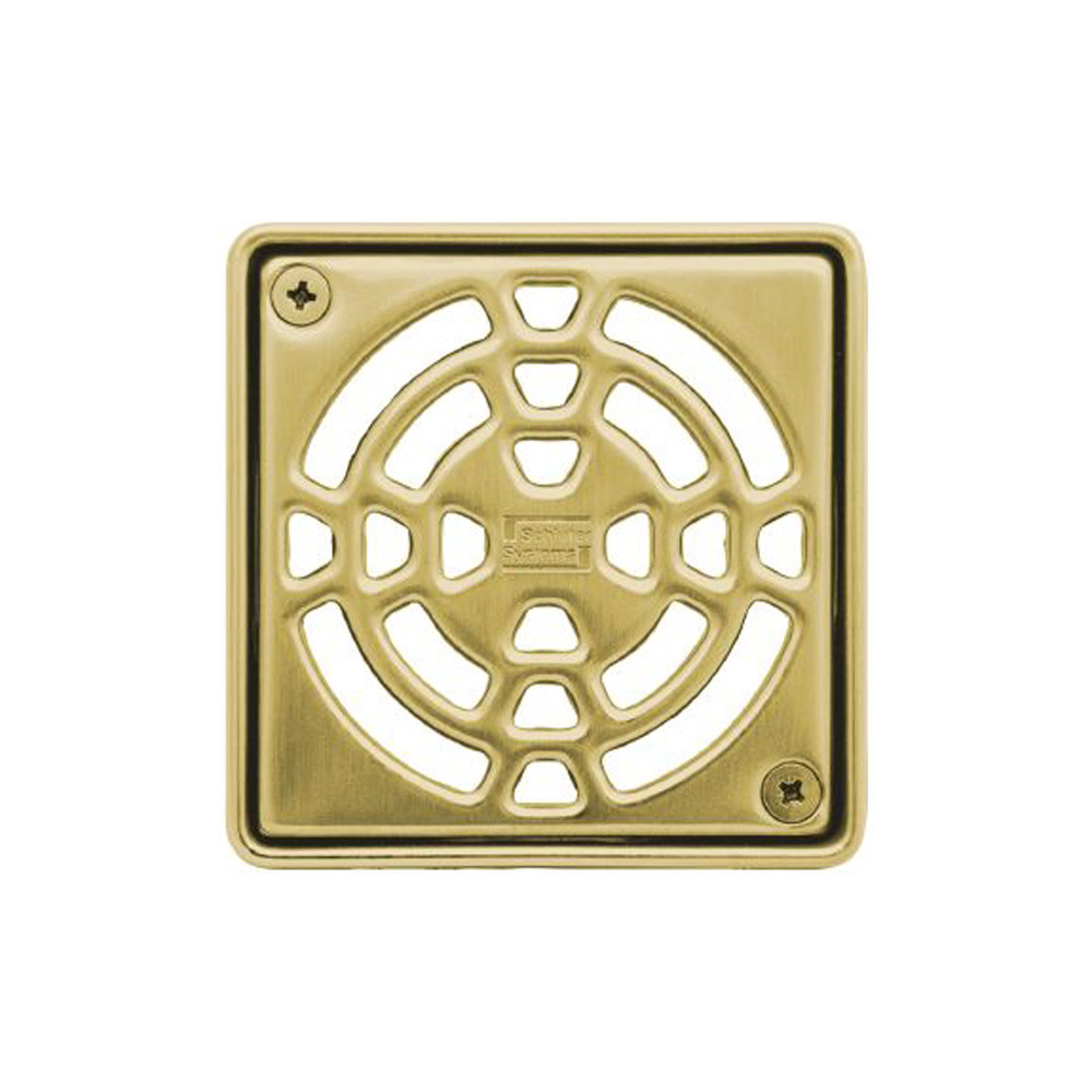 Drain Grate Kit 4" Classic Gold