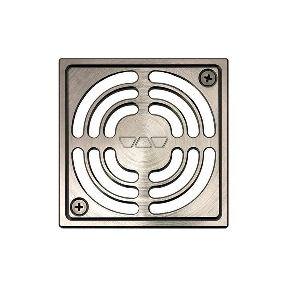 Drain Grate Kit 4" Brushed Nickel