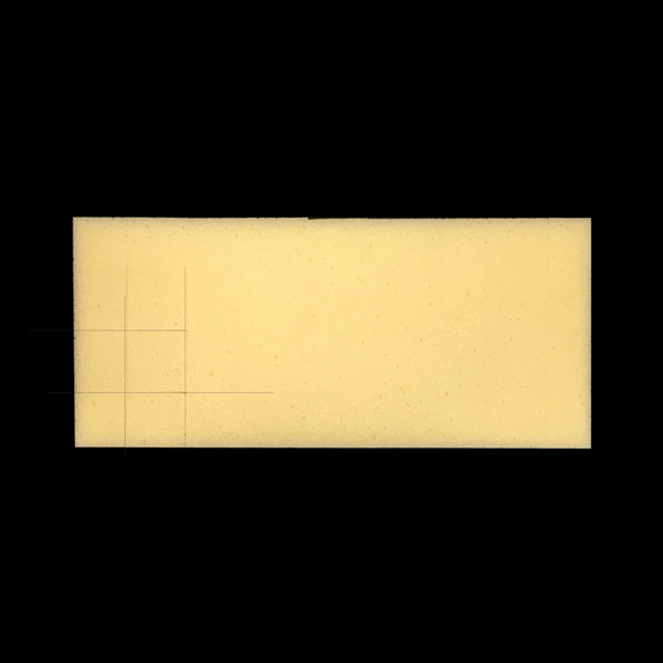 Replacement 5x11 Cut Sponge (Yellow)