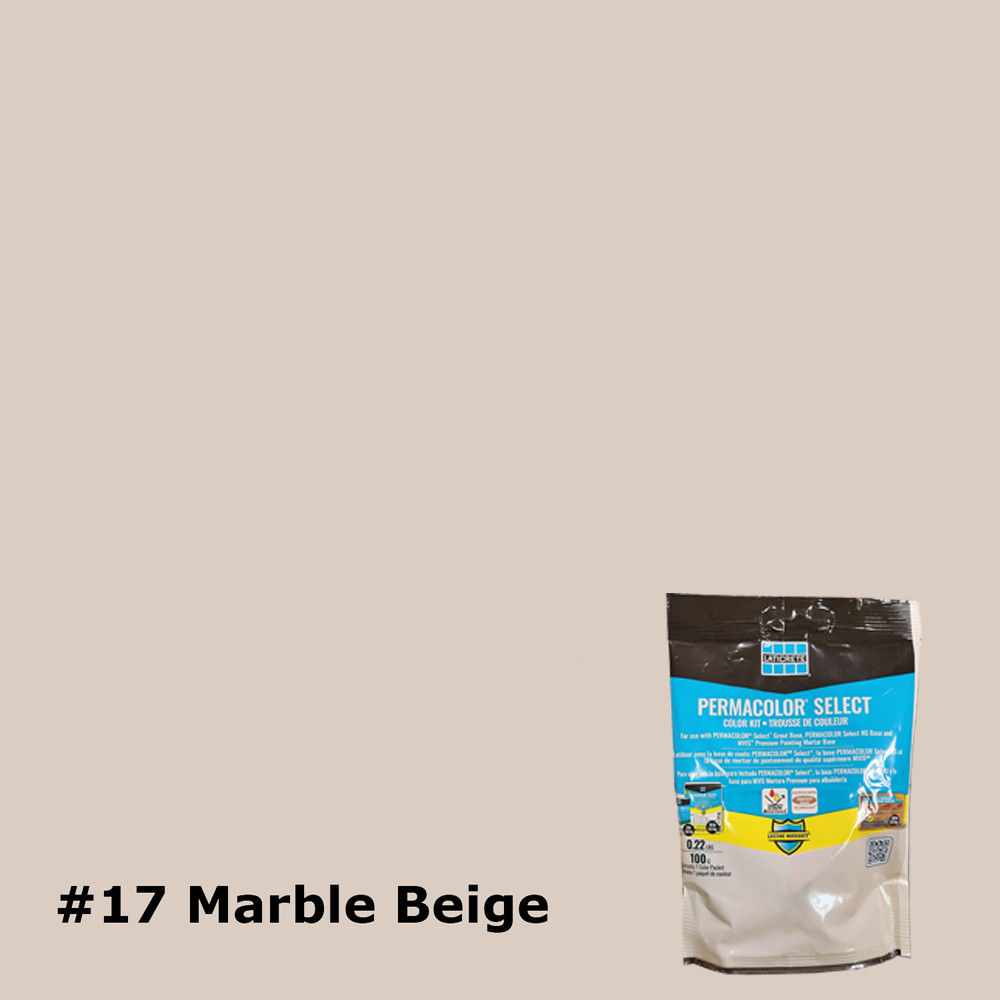 Permacolor Select  #17 Marble Beige Single Color Kit