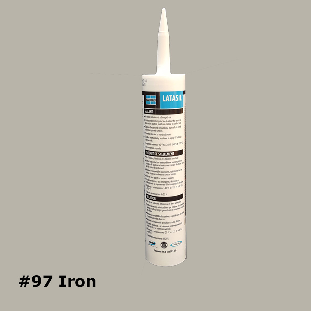 Latasil Caulk #97 Iron 10.3oz