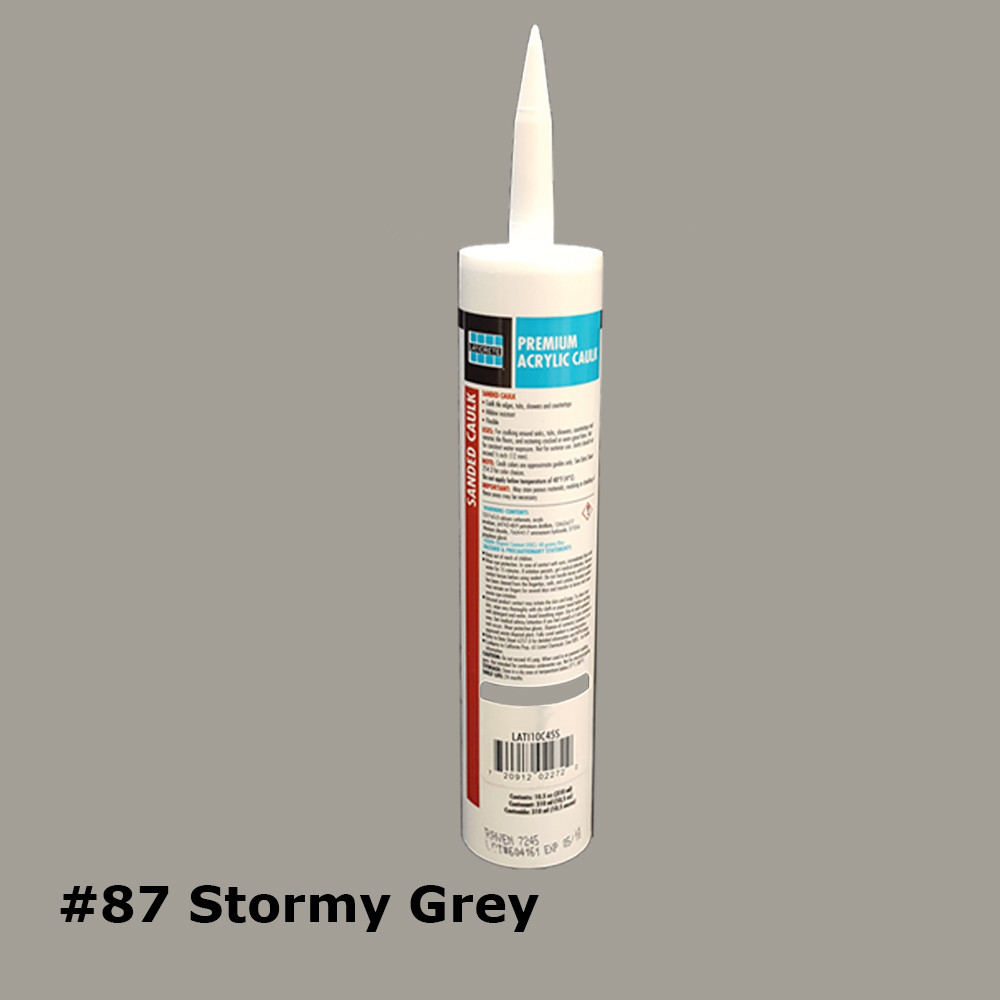 Sanded Caulk #87 Stormy Grey 10.5oz