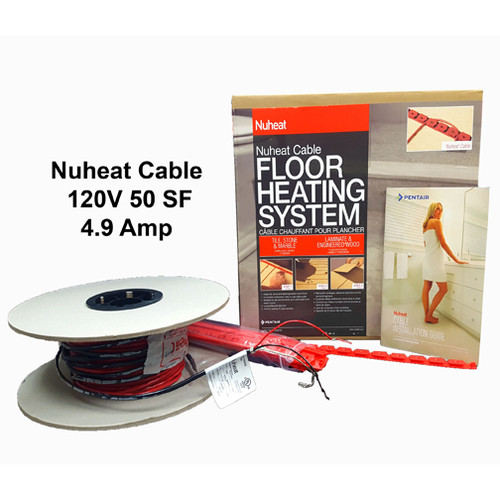 Cable 120v 50 sf - 4.7 Amps