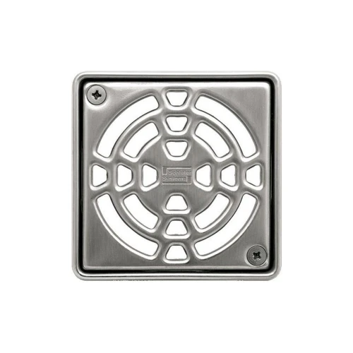 DRAIN GRATE KIT 4'' STAINLESS STEEL