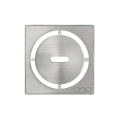 Schluter Kerdi-Drain Square Shower Grate Kit In Brushed Brass – 4x4, Made In USA