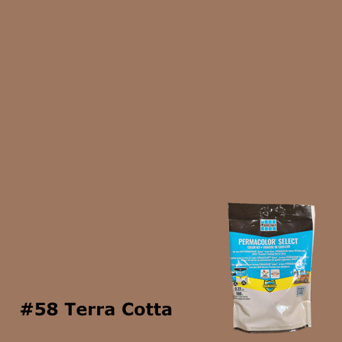 Permacolor Select  #58 Terra Cotta Single Color Kit