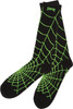 CREATURE WEBBERS CREW SOCKS BLACK/GREEN 1pair