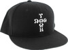 DOGTOWN CROSS LETTERS EMBROIDERED ADJ-BLACK