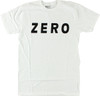ZERO ARMY LOGO SS TSHIRT LARGE  WHT/BLK