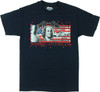 DGK AMERICAN DREAM BILL SS TSHIRT SMALL NAVY