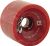 CADILLAC CRUISER 70mm MAROON MARBLE WHEELS SET
