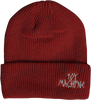 TOY MACHINE TAPE LOGO BEANIE MAROON