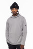 686 Mission Grid Fleece Hoody Mens Grey