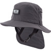 Ocean Earth Indo Stiff Peak Surf Hat Charcoal Small