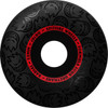 Spitfire F4 Radials Wheels Set Black Red 52mm/101a