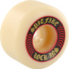 SPITFIRE F4 101a LOCK INS 53mm WHT W/RED WHEELS SET