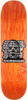 Doom Sayers Ghost Face Skateboard Deck Orange  8.28
