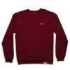 Primitive Logo Patch Crewneck Mens Burgundy