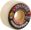 Spitfire F4 Conical Full Wheels Set White Red 52mm/101a