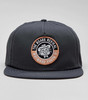 Roark Wayward Cat Hat Charcoal Strapback