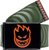 SPITFIRE BIGHEAD LTB CLASSIC WEB BELT ARMY/BLK/ORG