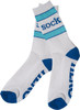 ANTI HERO GENERIC CREW SOCKS WHT/BLUE 1pr