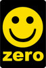ZERO SMILEY DECAL STICKERS (2 pack)