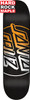 SANTA CRUZ BIG OPUS FADE SKATEBOARD DECK-7.75 BLK/ORG/WHT