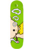 DGK Iconic Vaughn Skateboard Deck Green Yellow 8.38