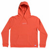 Quasi Logos Hooded Sweatshirt Tangerine Small
