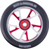 GRIT BIO CORE WHEEL 125mm BLK/RED/SILVER