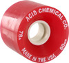 ACID CHEMICAL FUNNER 60mm 78a RED/WHT WHEELS SET