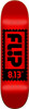 FLIP ODYSSEY STAMP SKATE DECK-8.13 RED