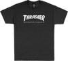 THRASHER SKATE MAG SS XLARGE DARK HEATHER GREY/WHT