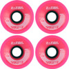 Z-Flex Skateboard Wheels Set Pink 69mm