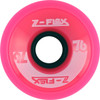 Z-Flex Skateboard Wheels Set Pink 69mm