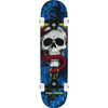 Powell Skull & Snake Skateboard Complete Blue 7.62