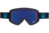 Dragon D1 OTG Snow Goggles Matte Black Blue + Yellow Red Ion