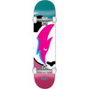 Enjoi Bighead Stardust Skateboard Complete Blue Pink 7.5